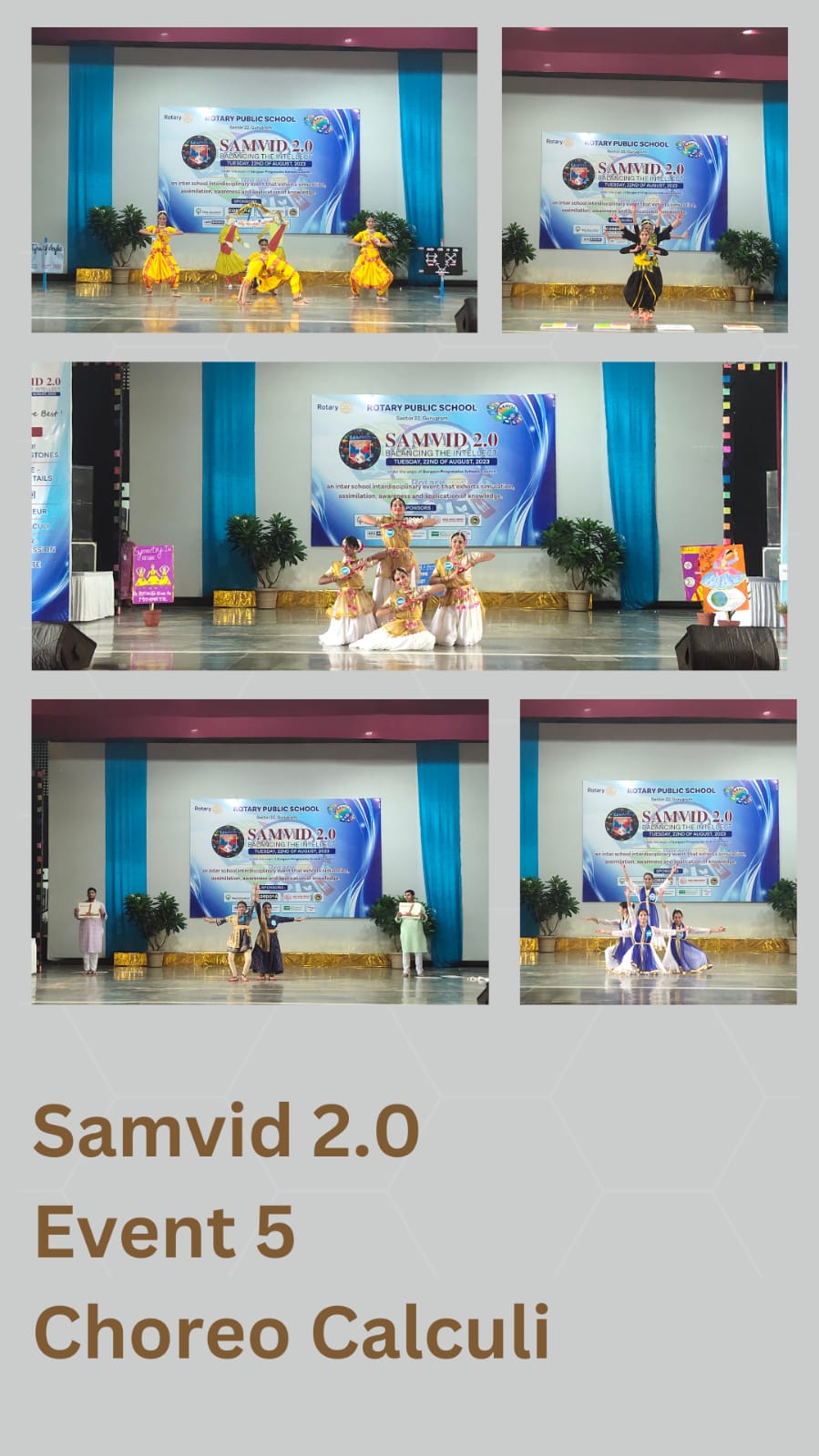 Samvid 2.0 Balancing The Intellect - An Inter School Interdisciplinary Event.