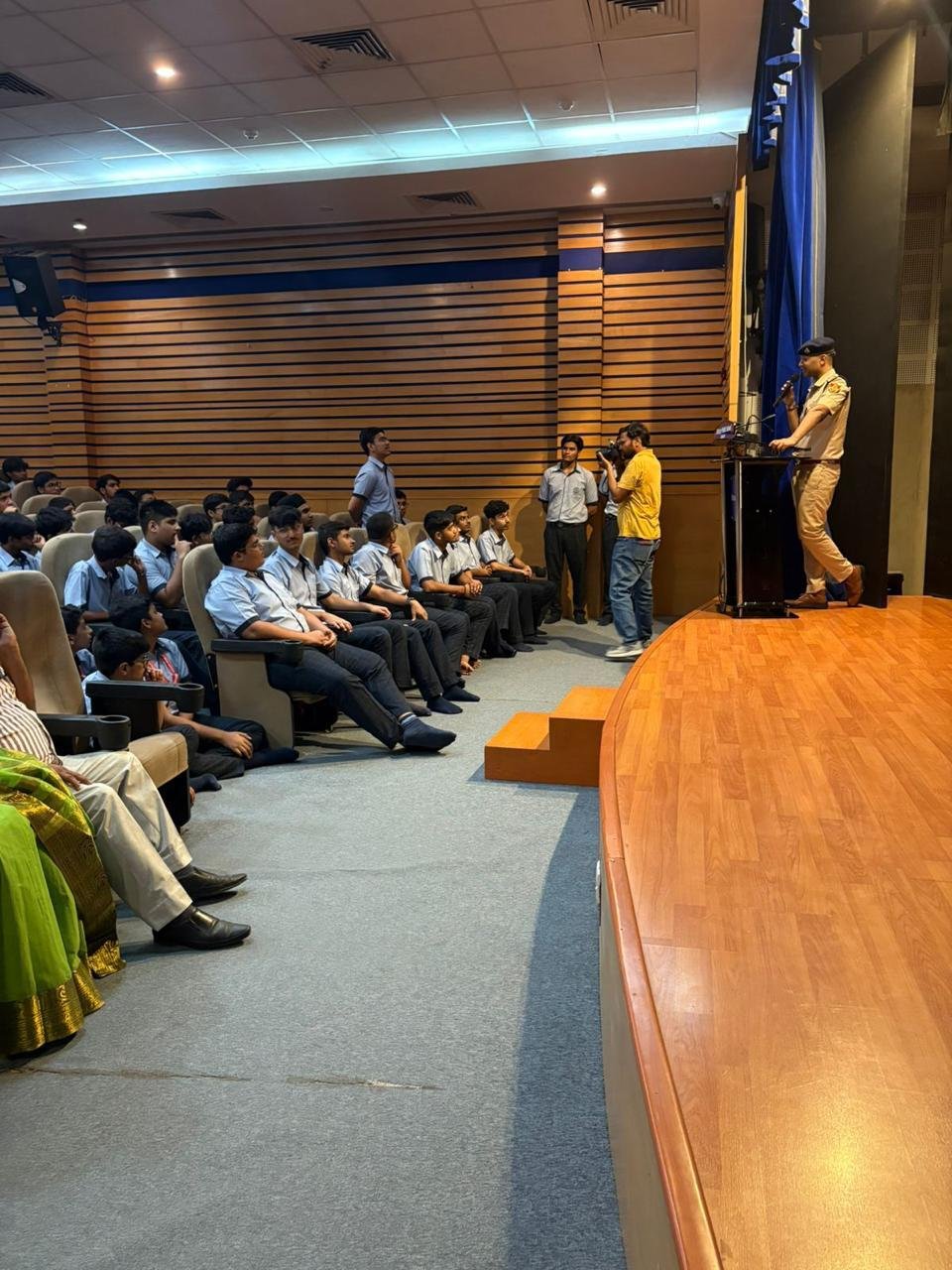 Cybercrime Awareness Session conducted by Mr. Priyanshu Diwan, ACP Cyber Crime.